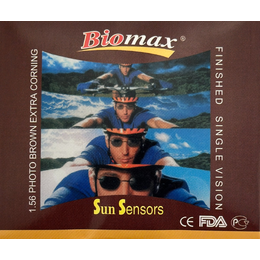 Полімерна фотохромна лінза BIOMAX (коричнева) Ind.1.56  d.70 (+0.25\+6.00)