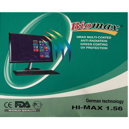 Фото 1 - Полімерна компьютерна лінза BIOMAX HI-MAX (зелений блік) Ind.1.56 Ø70 (-6.50 \-10.0)