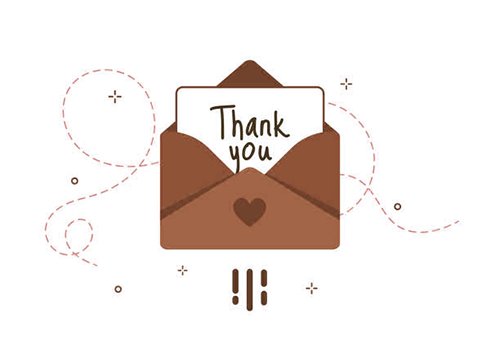 Thanks Message